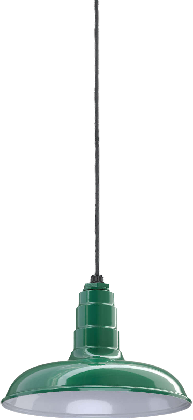 Malibu Color Green Interior Color White with a 4 ft Black Cord